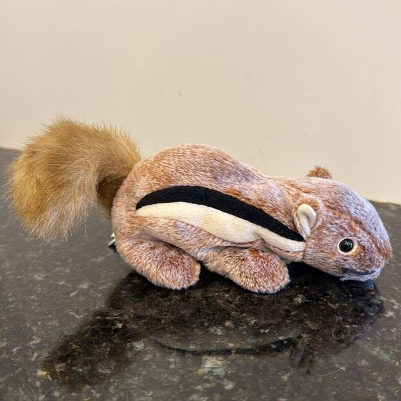 Ty Beanie Babies Chipper the Chipmunk, Ty Beanie Ty 1999. Size 7” - Picture 5 of 10